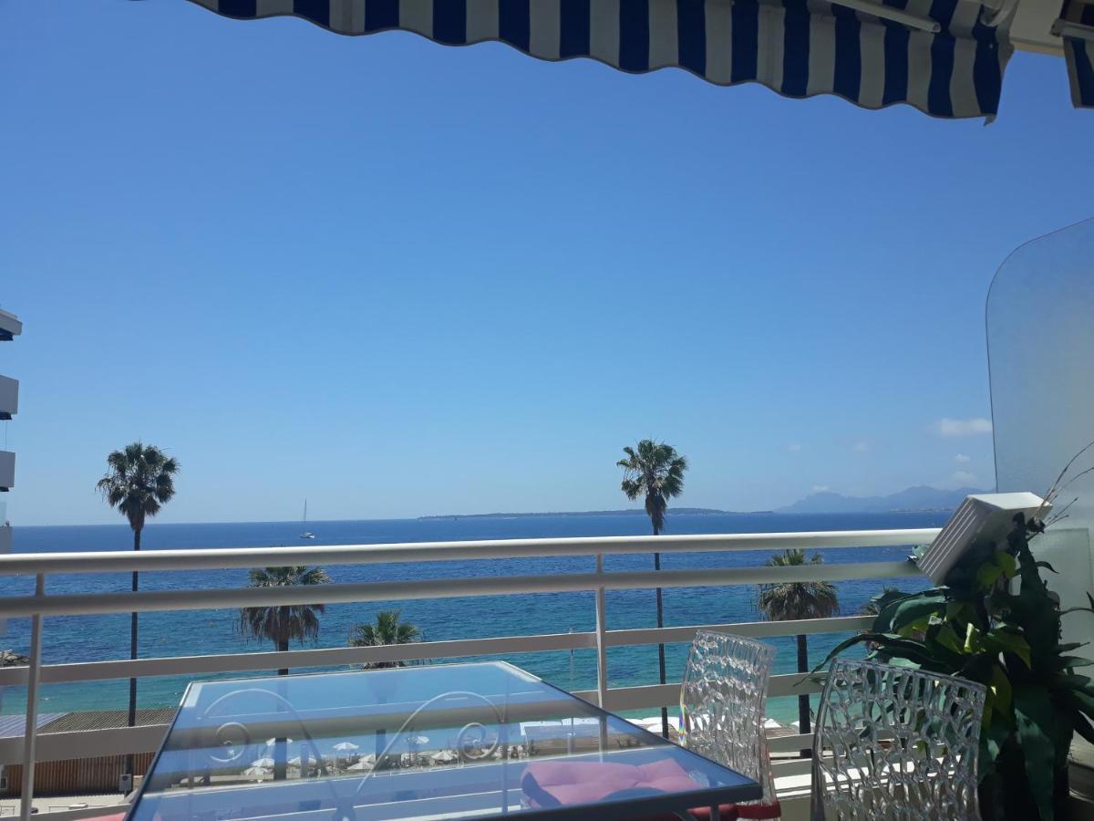 Le Palais Du Tropique Appartement Vue Mer 5E Etage Avec Ascenseur Juan-les-Pins Buitenkant foto